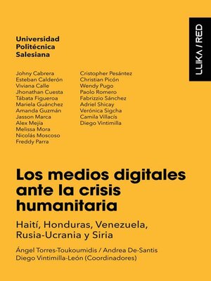 cover image of Los medios digitales ante la crisis humanitaria